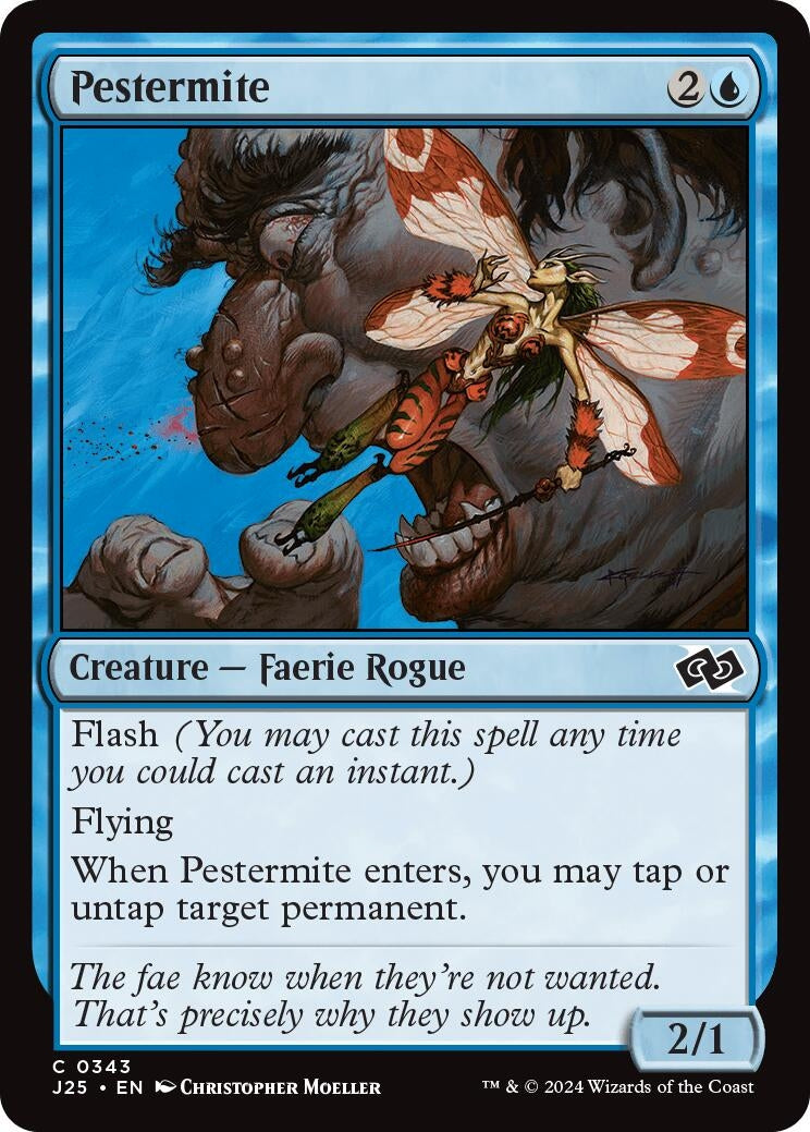 Image for Pestermite (343) [Foundations Jumpstart] - Magic: The Gathering