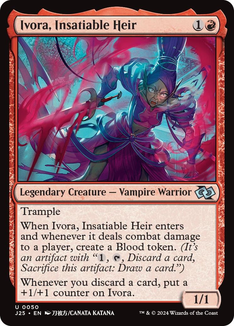 Image for Ivora, Insatiable Heir (Anime) (50) [Foundations Jumpstart] - Magic: The Gathering