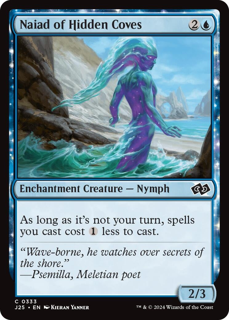 Image for Naiad of Hidden Coves (333) [Foundations Jumpstart] - Magic: The Gathering