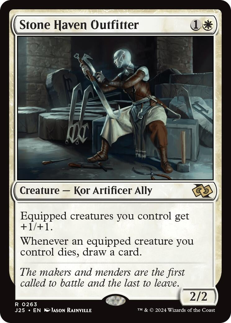 Image for Stone Haven Outfitter (263) [Foundations Jumpstart] - Magic: The Gathering
