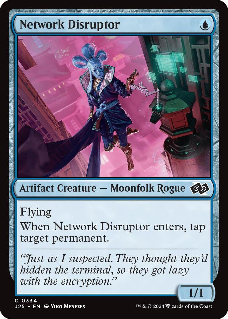 Image for Network Disruptor (334) [Foundations Jumpstart] - Magic: The Gathering