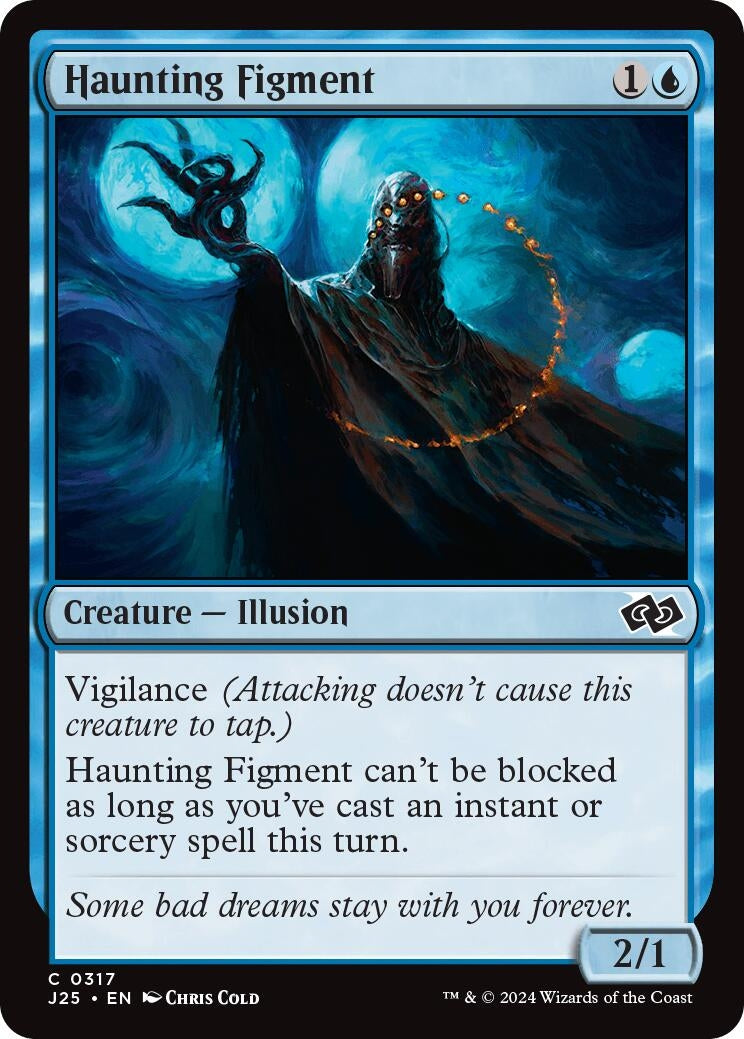 Image for Haunting Figment (317) [Foundations Jumpstart] - Magic: The Gathering