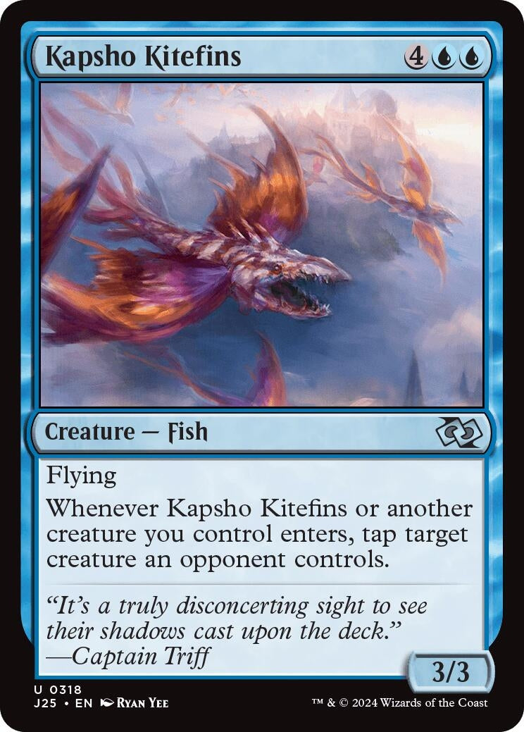 Image for Kapsho Kitefins (318) [Foundations Jumpstart] - Magic: The Gathering