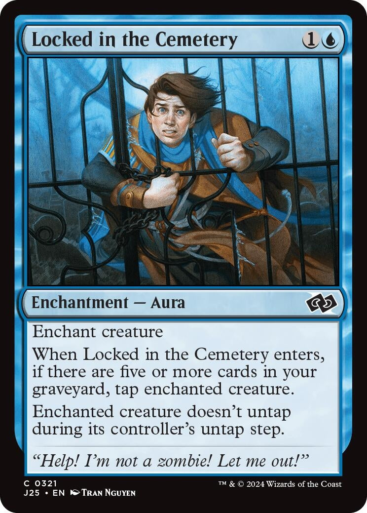 Image for Locked in the Cemetery (321) [Foundations Jumpstart] - Magic: The Gathering