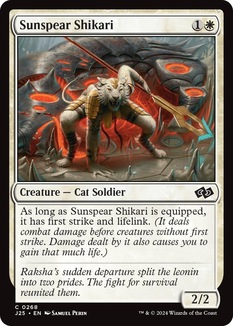 Image for Sunspear Shikari (268) [Foundations Jumpstart] - Magic: The Gathering
