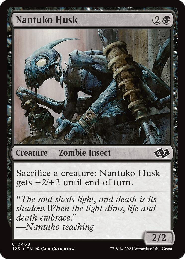 Image for Nantuko Husk (468) [Foundations Jumpstart] - Magic: The Gathering