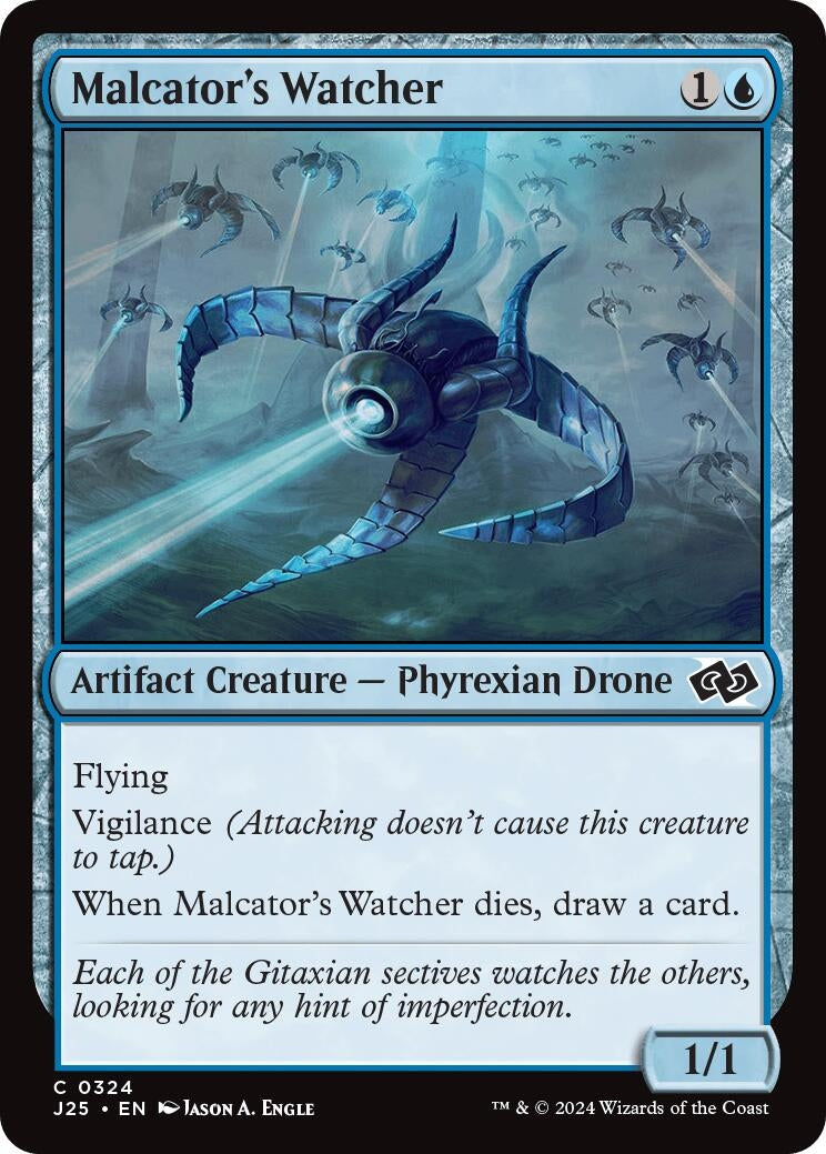 Image for Malcator's Watcher (324) [Foundations Jumpstart] - Magic: The Gathering