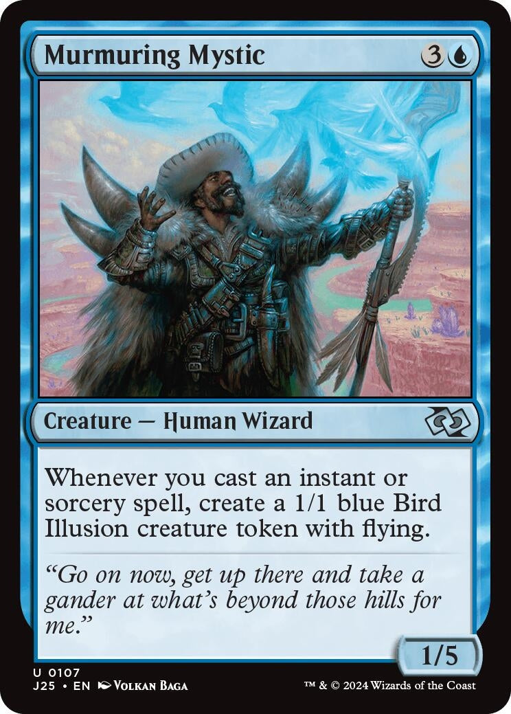 Image for Murmuring Mystic (107) [Foundations Jumpstart] - Magic: The Gathering