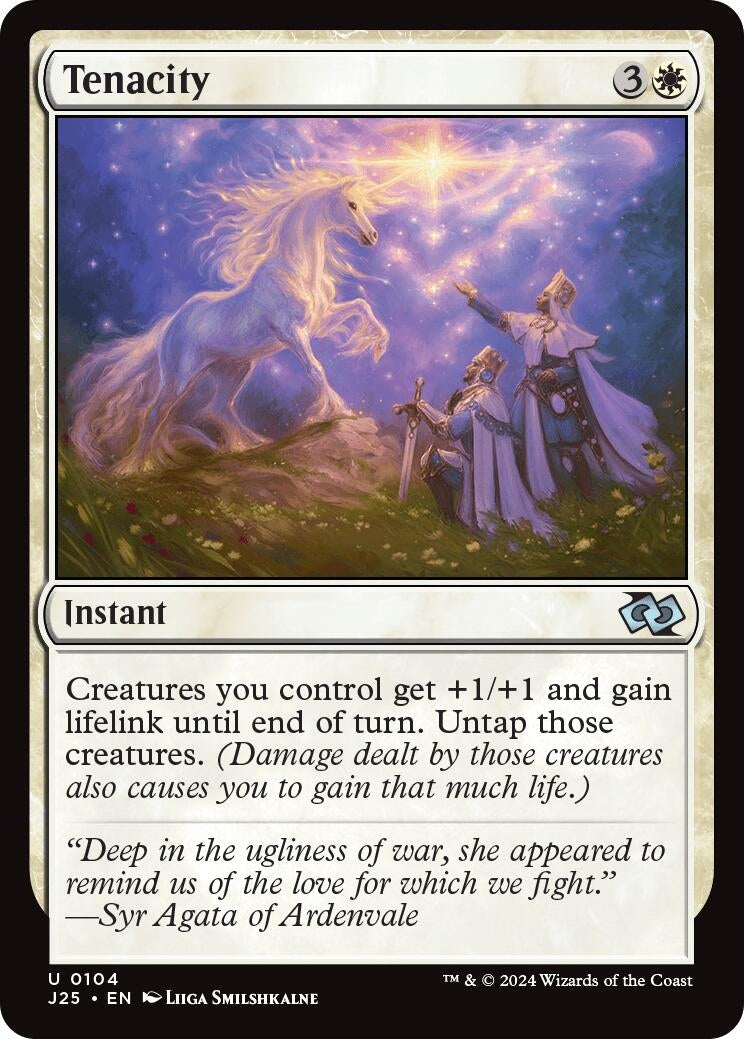 Image for Tenacity (104) [Foundations Jumpstart] - Magic: The Gathering