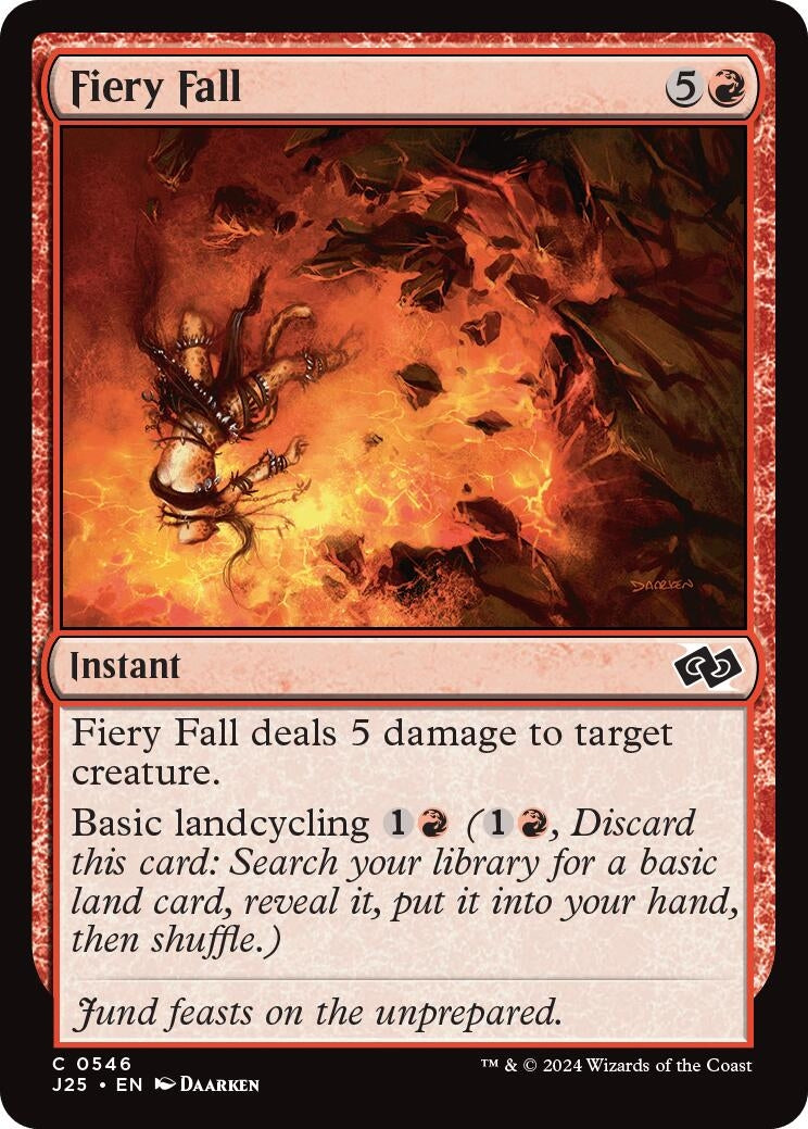 Image for Fiery Fall (546) [Foundations Jumpstart] - Magic: The Gathering