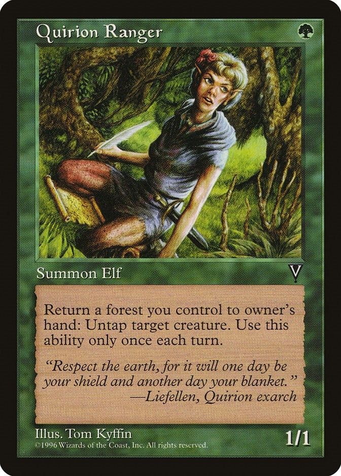 Image for Quirion Ranger [Visions] - Magic: The Gathering