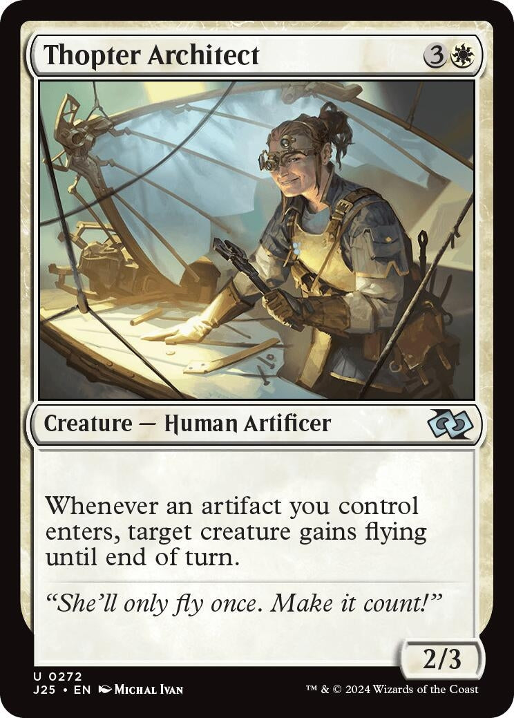 Image for Thopter Architect (272) [Foundations Jumpstart] - Magic: The Gathering
