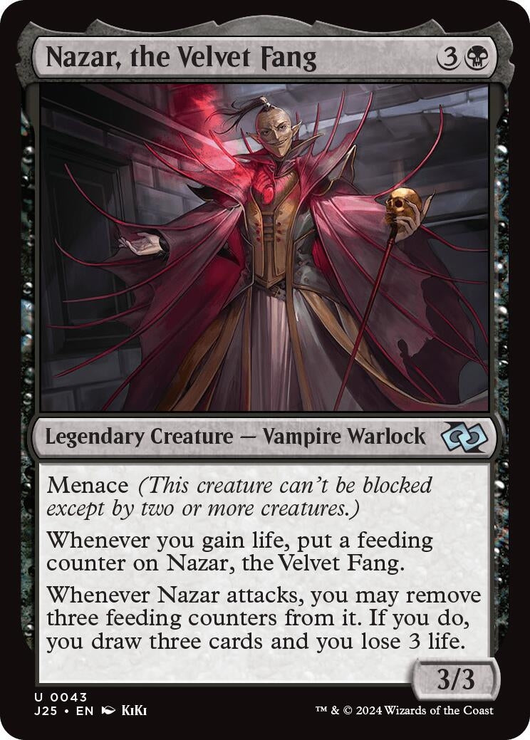 Image for Nazar, the Velvet Fang (Anime) (43) [Foundations Jumpstart] - Magic: The Gathering