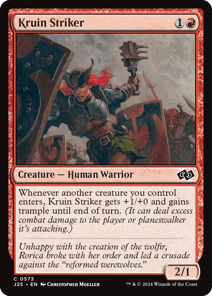 Image for Kruin Striker (573) [Foundations Jumpstart] - Magic: The Gathering