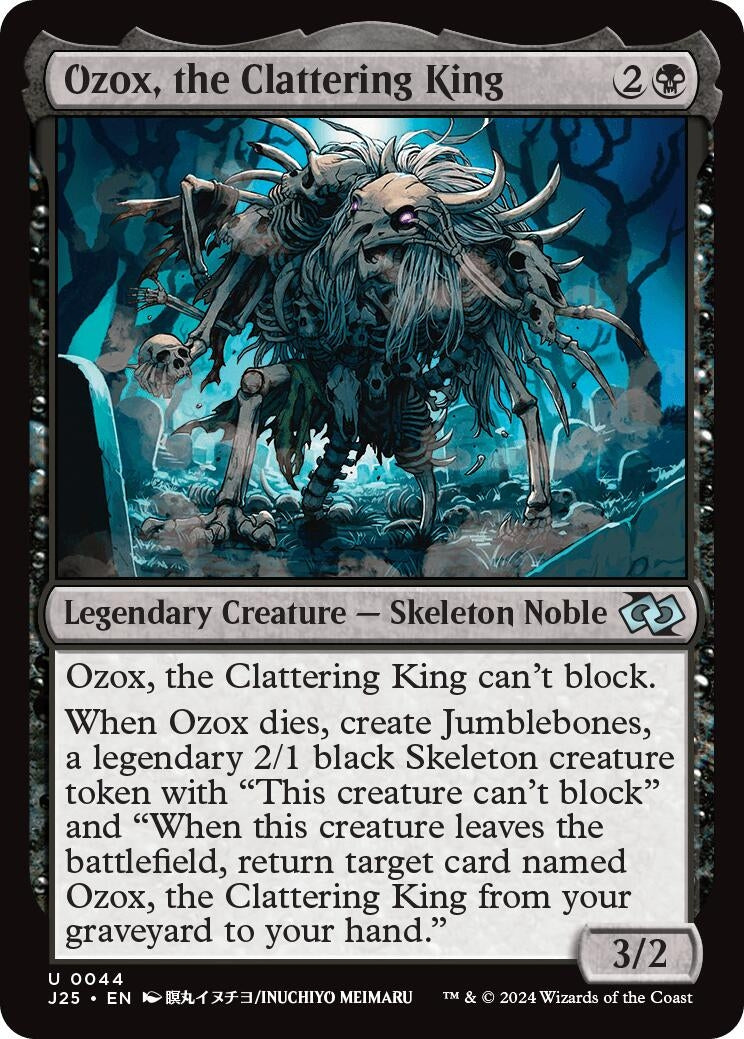 Image for Ozox, the Clattering King (Anime) (44) [Foundations Jumpstart] - Magic: The Gathering