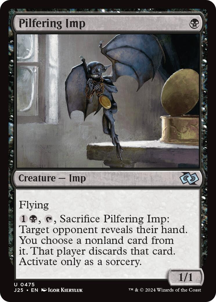 Image for Pilfering Imp (475) [Foundations Jumpstart] - Magic: The Gathering