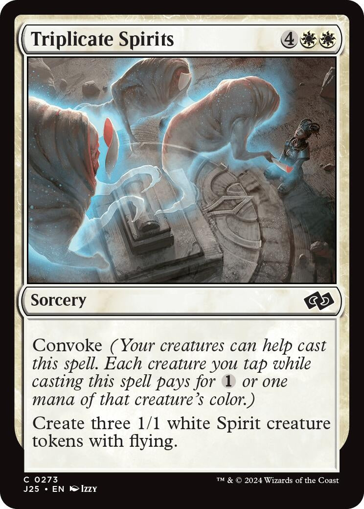 Image for Triplicate Spirits (273) [Foundations Jumpstart] - Magic: The Gathering