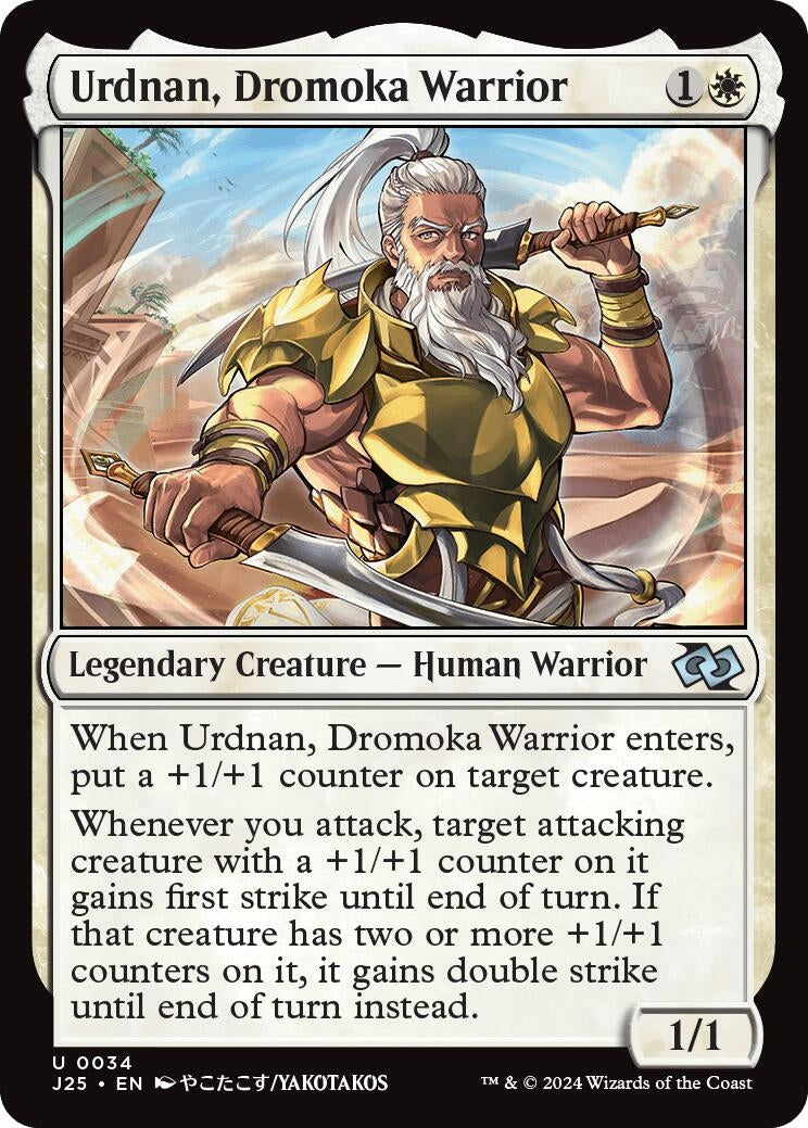 Image for Urdnan, Dromoka Warrior (Anime) (34) [Foundations Jumpstart] - Magic: The Gathering