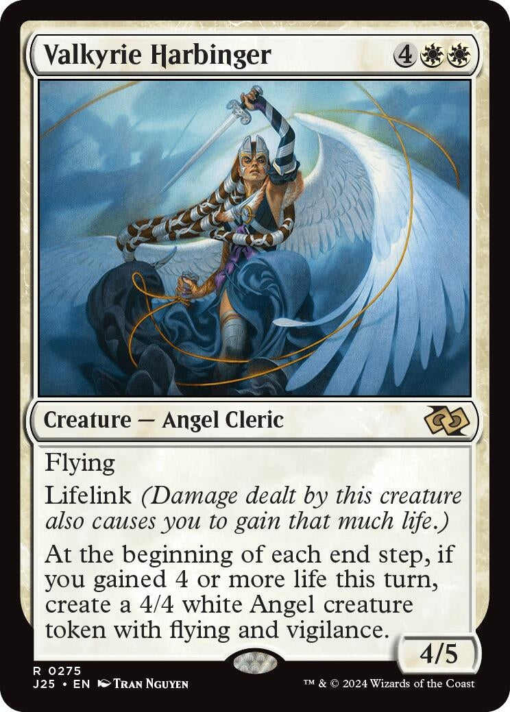 Image for Valkyrie Harbinger (275) [Foundations Jumpstart] - Magic: The Gathering