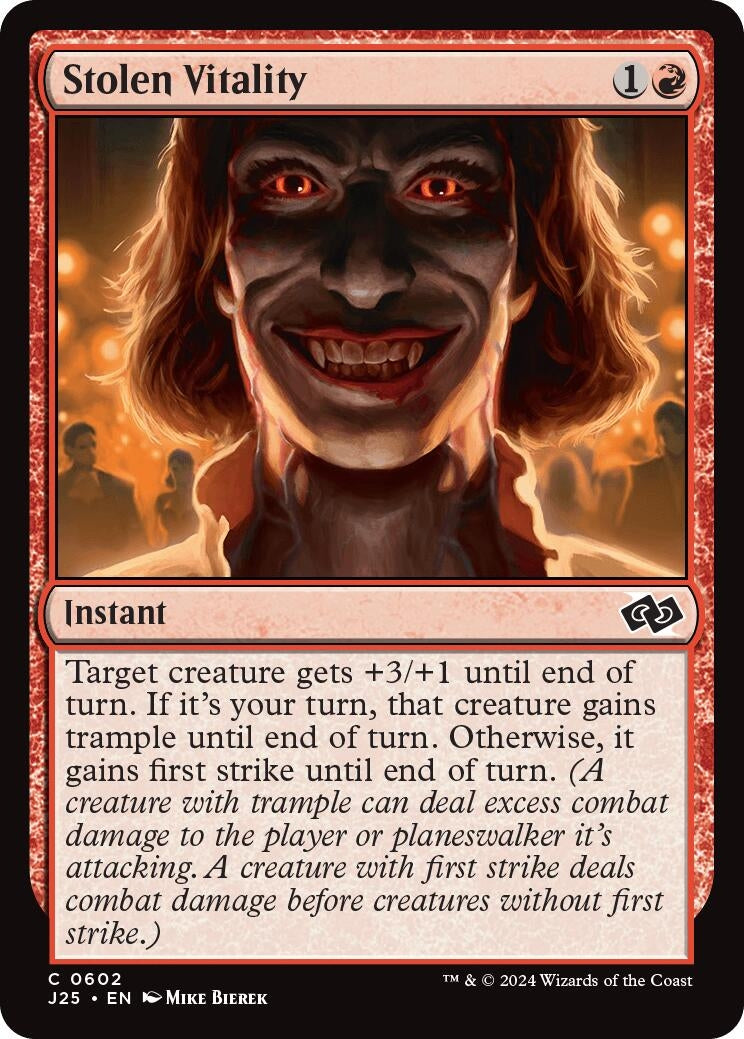 Image for Stolen Vitality (602) [Foundations Jumpstart] - Magic: The Gathering