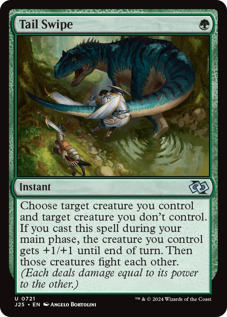 Image for Tail Swipe (721) [Foundations Jumpstart] - Magic: The Gathering