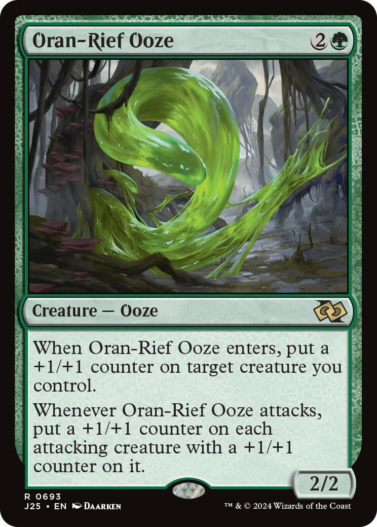 Image for Oran-Rief Ooze (693) [Foundations Jumpstart] - Magic: The Gathering