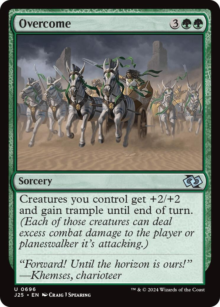 Image for Overcome (696) [Foundations Jumpstart] - Magic: The Gathering