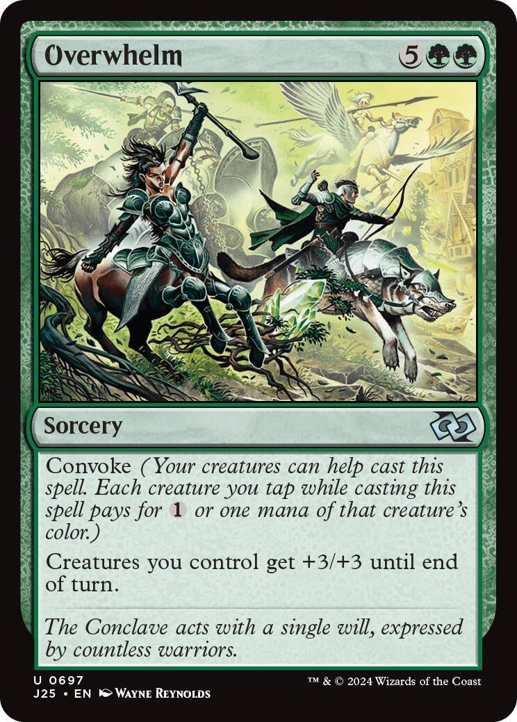 Image for Overwhelm (697) [Foundations Jumpstart] - Magic: The Gathering
