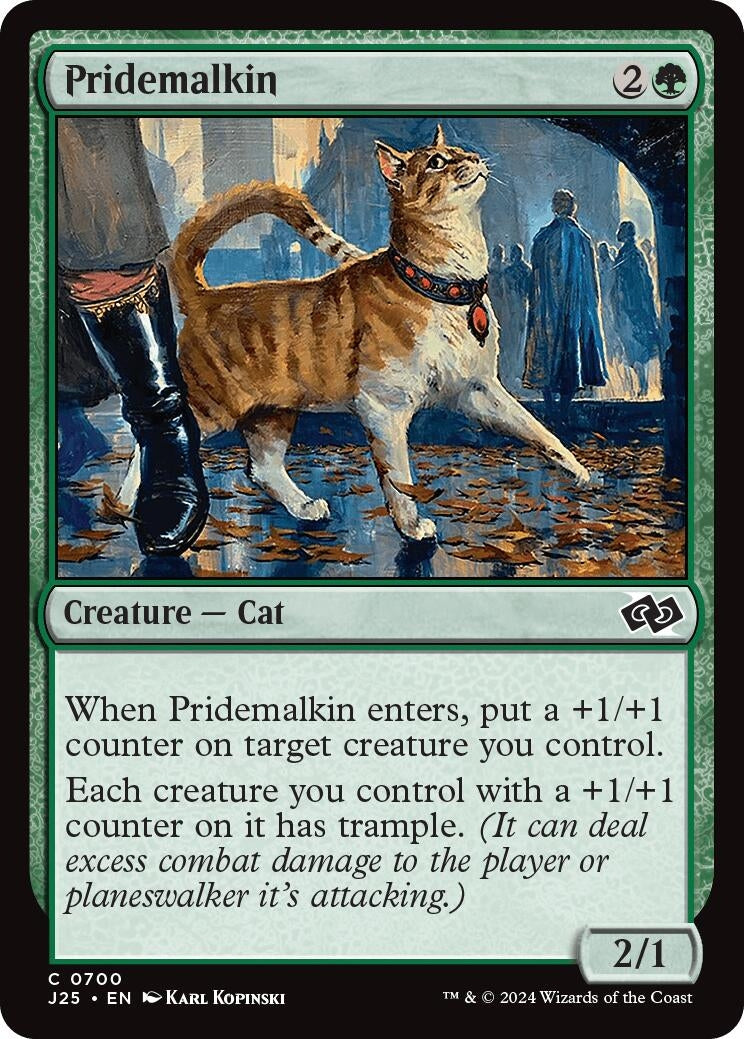Image for Pridemalkin (700) [Foundations Jumpstart] - Magic: The Gathering
