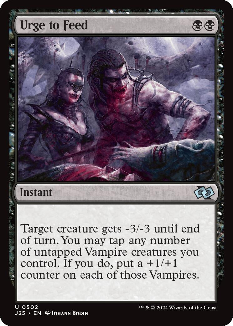 Image for Urge to Feed (502) [Foundations Jumpstart] - Magic: The Gathering