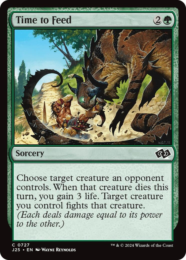 Image for Time to Feed (727) [Foundations Jumpstart] - Magic: The Gathering