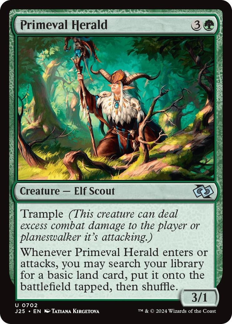 Image for Primeval Herald (702) [Foundations Jumpstart] - Magic: The Gathering