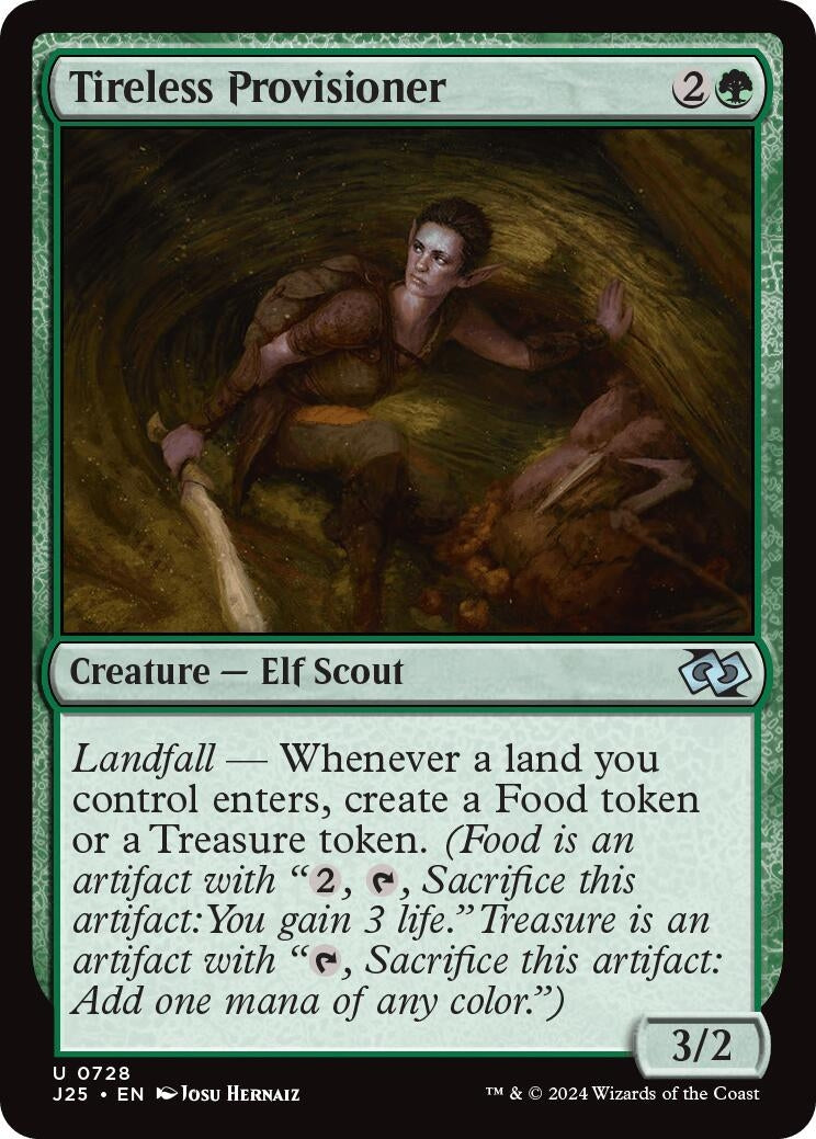 Image for Tireless Provisioner (728) [Foundations Jumpstart] - Magic: The Gathering