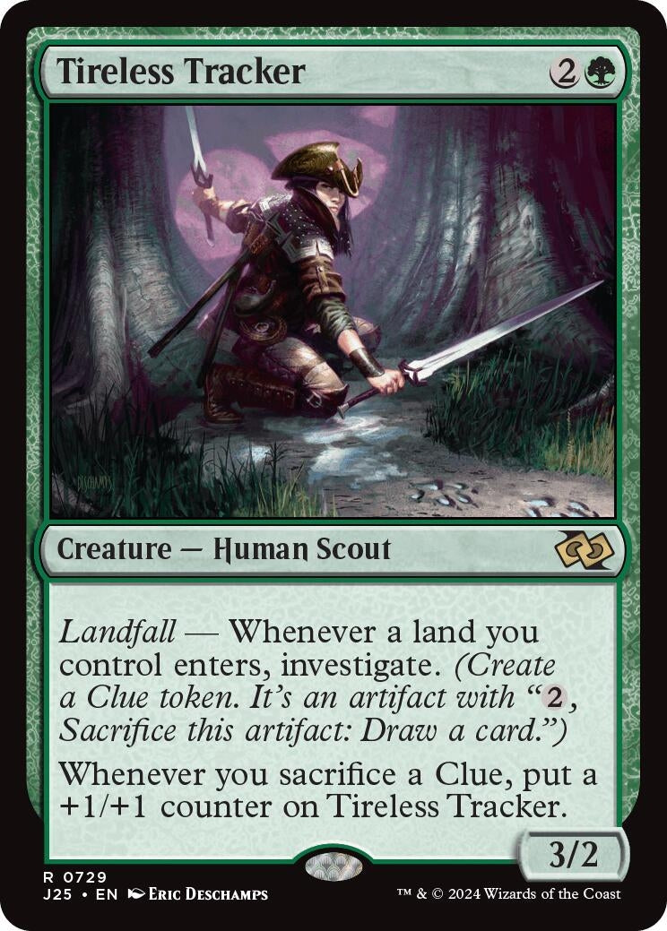 Image for Tireless Tracker (729) [Foundations Jumpstart] - Magic: The Gathering