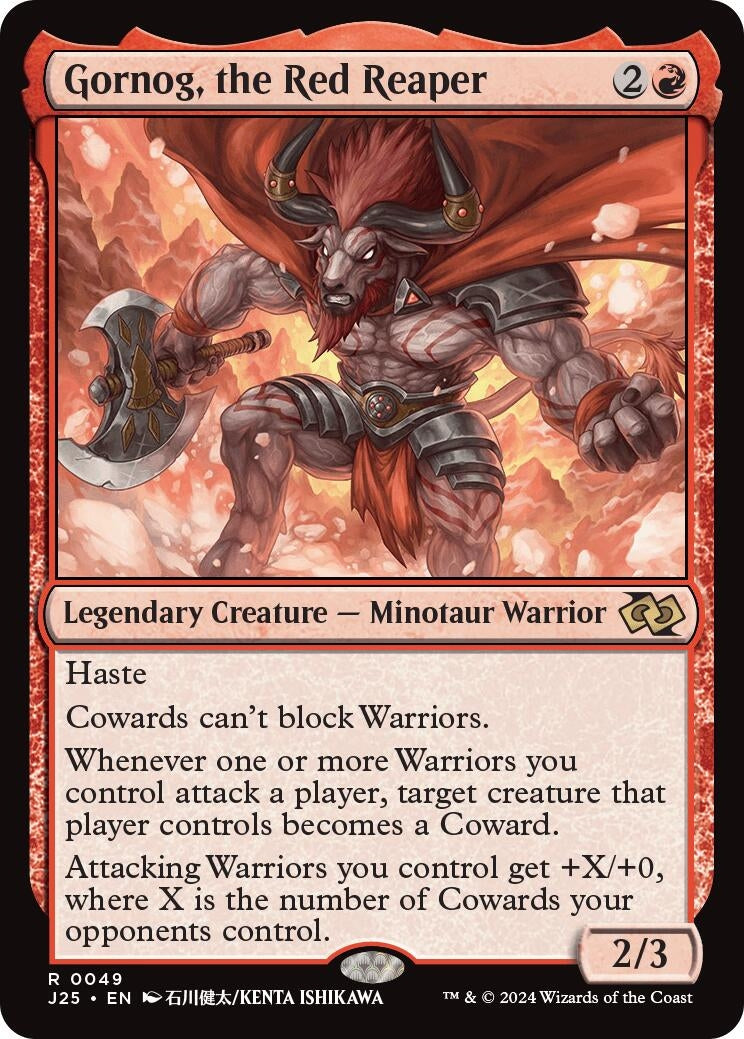Image for Gornog, the Red Reaper (Anime) (49) [Foundations Jumpstart] - Magic: The Gathering