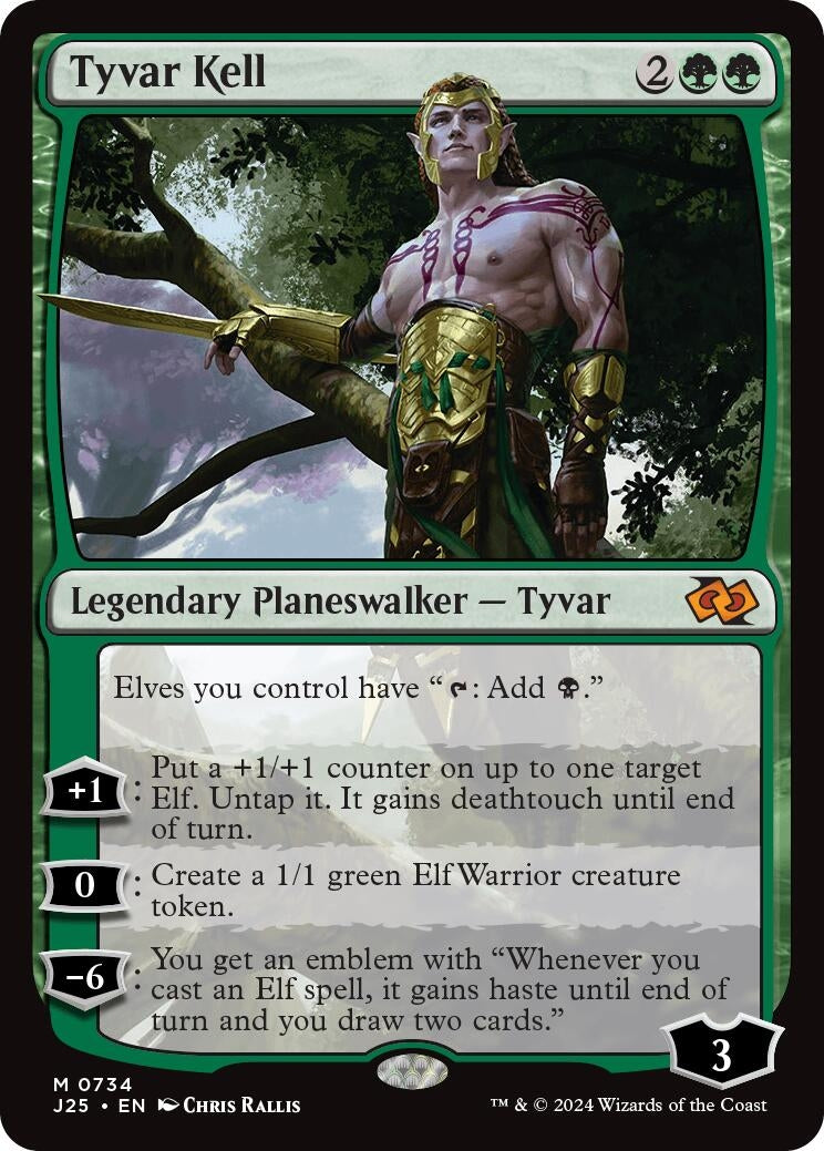 Image for Tyvar Kell (734) [Foundations Jumpstart] - Magic: The Gathering