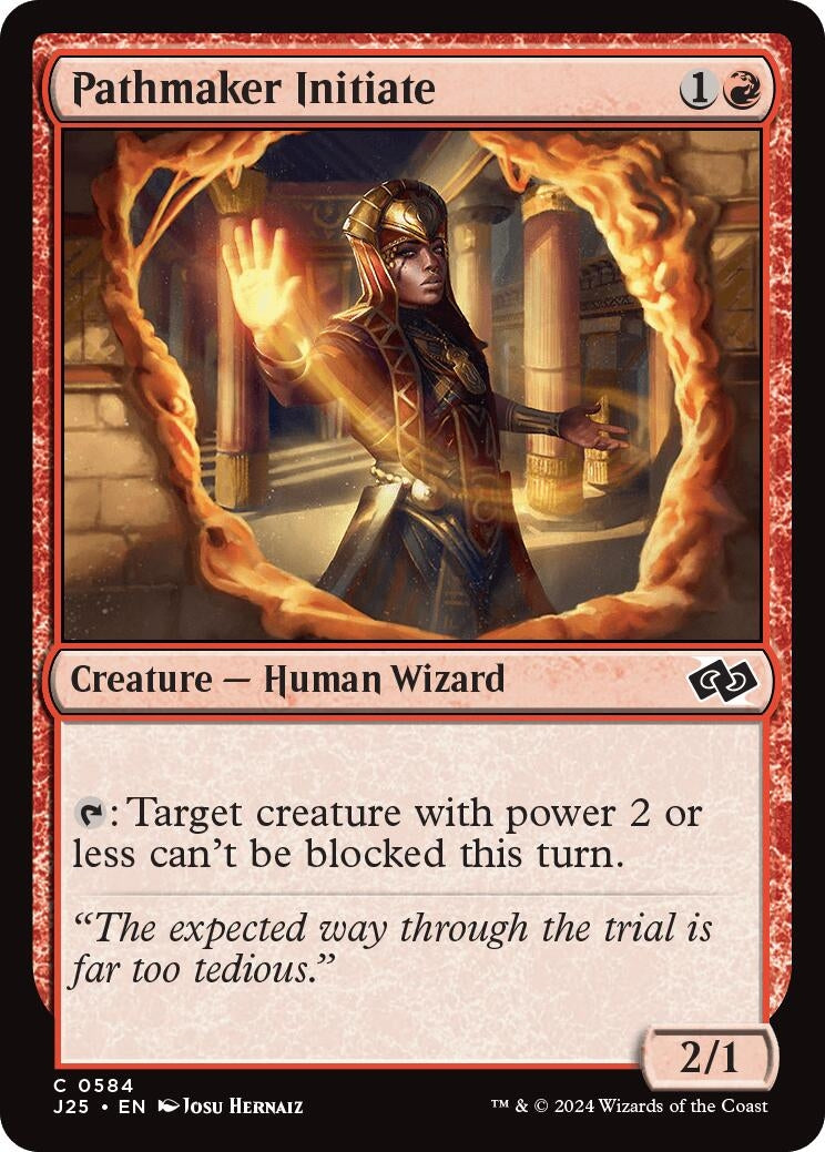 Image for Pathmaker Initiate (584) [Foundations Jumpstart] - Magic: The Gathering