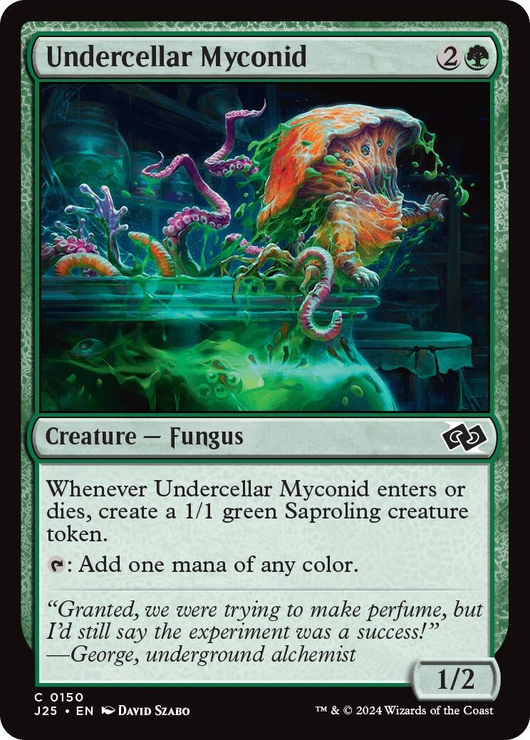 Image for Undercellar Myconid (150) [Foundations Jumpstart] - Magic: The Gathering
