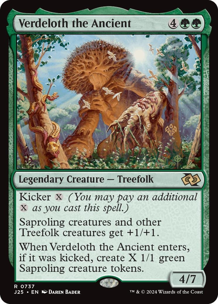 Image for Verdeloth the Ancient (737) [Foundations Jumpstart] - Magic: The Gathering