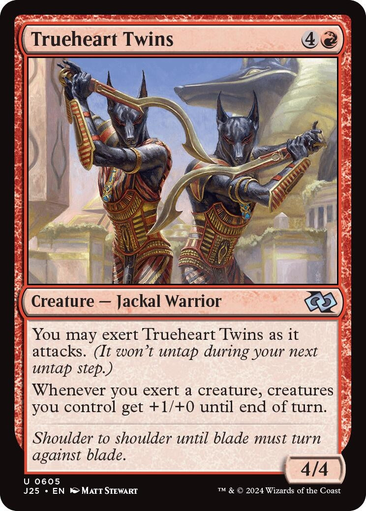 Image for Trueheart Twins (605) [Foundations Jumpstart] - Magic: The Gathering