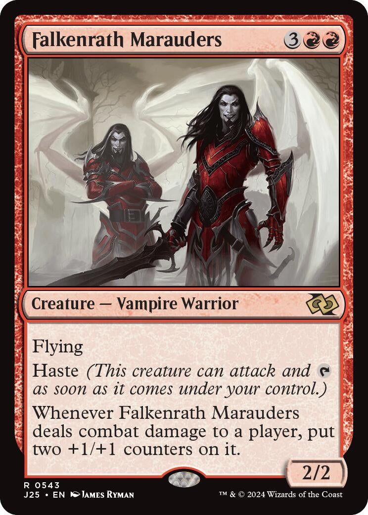 Image for Falkenrath Marauders (543) [Foundations Jumpstart] - Magic: The Gathering