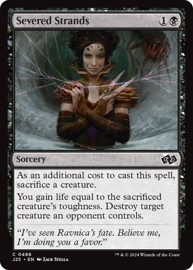 Image for Severed Strands (488) [Foundations Jumpstart] - Magic: The Gathering