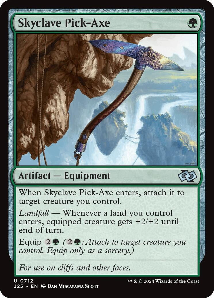 Image for Skyclave Pick-Axe (712) [Foundations Jumpstart] - Magic: The Gathering