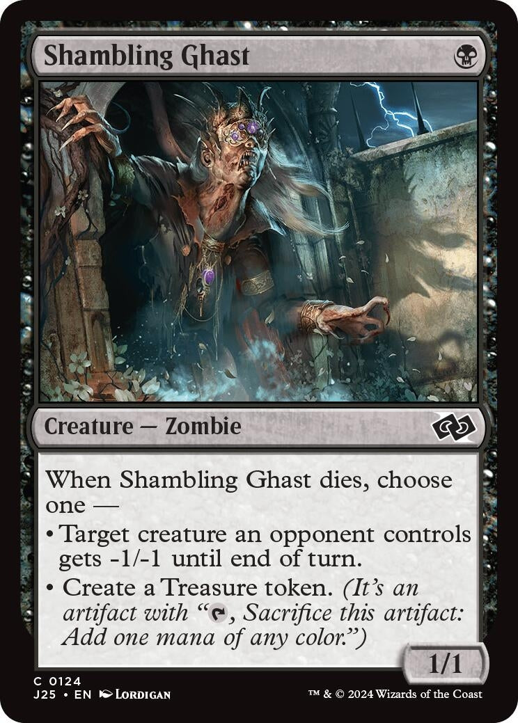 Image for Shambling Ghast (124) [Foundations Jumpstart] - Magic: The Gathering