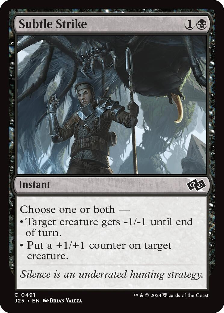 Image for Subtle Strike (491) [Foundations Jumpstart] - Magic: The Gathering