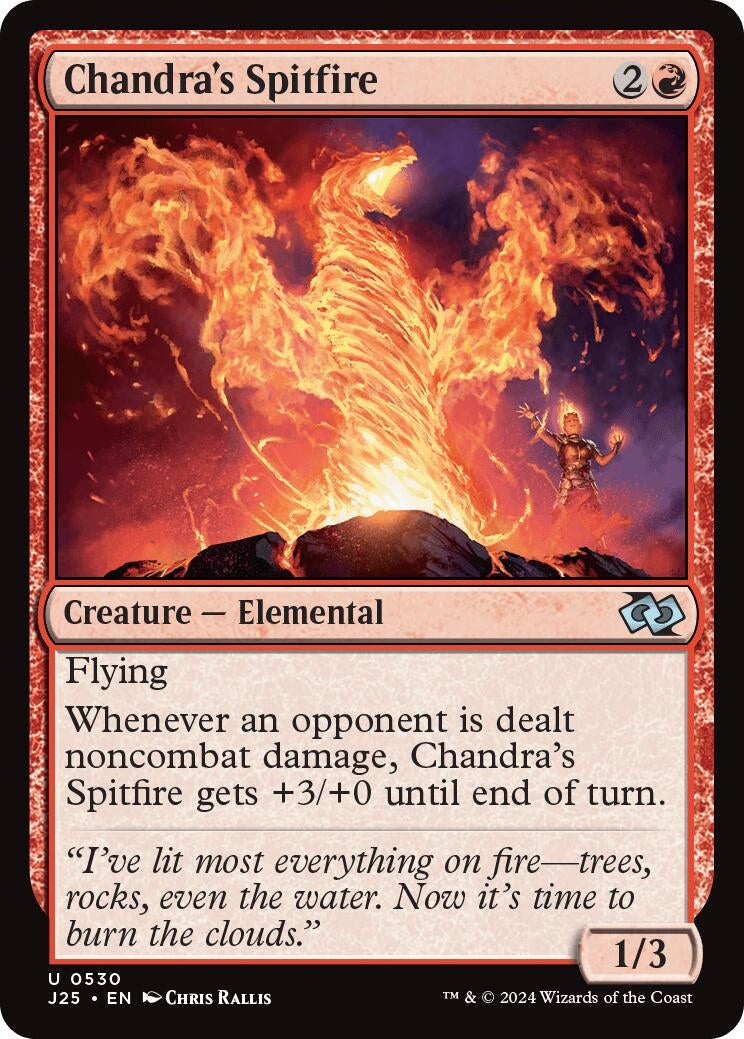 Image for Chandra's Spitfire (530) [Foundations Jumpstart] - Magic: The Gathering