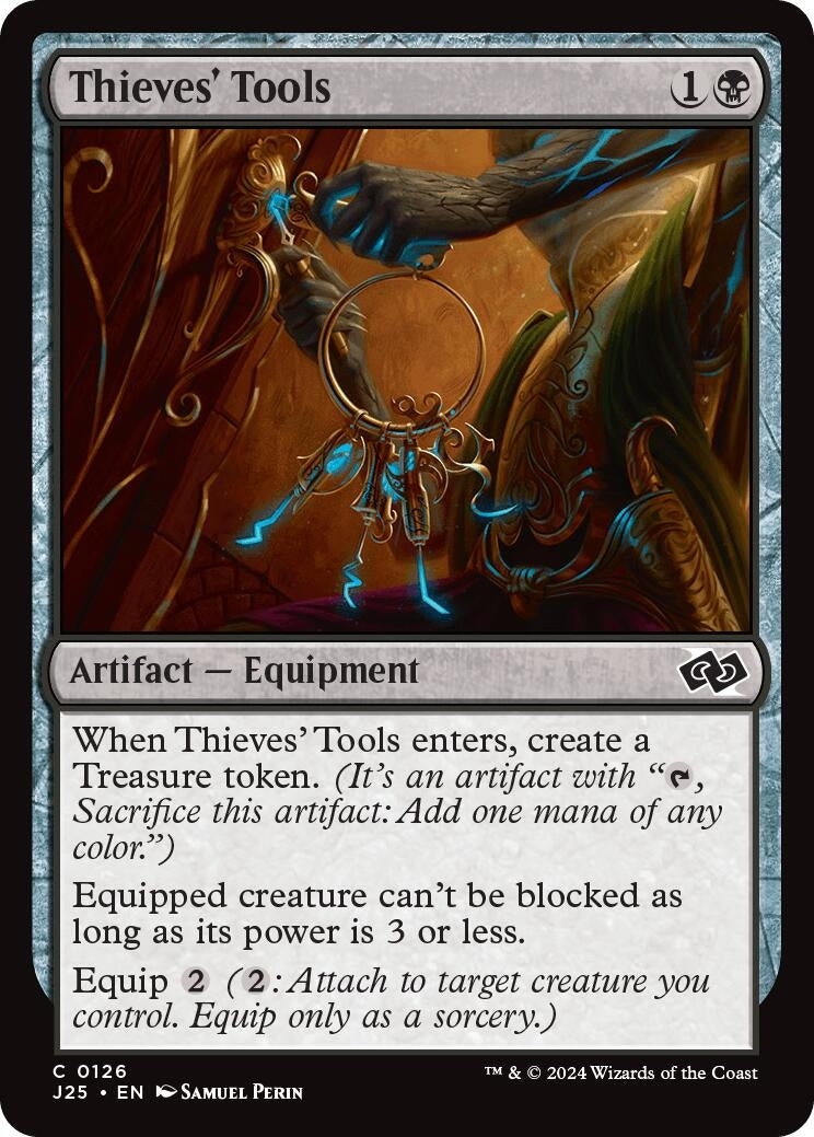 Image for Thieves' Tools (126) [Foundations Jumpstart] - Magic: The Gathering