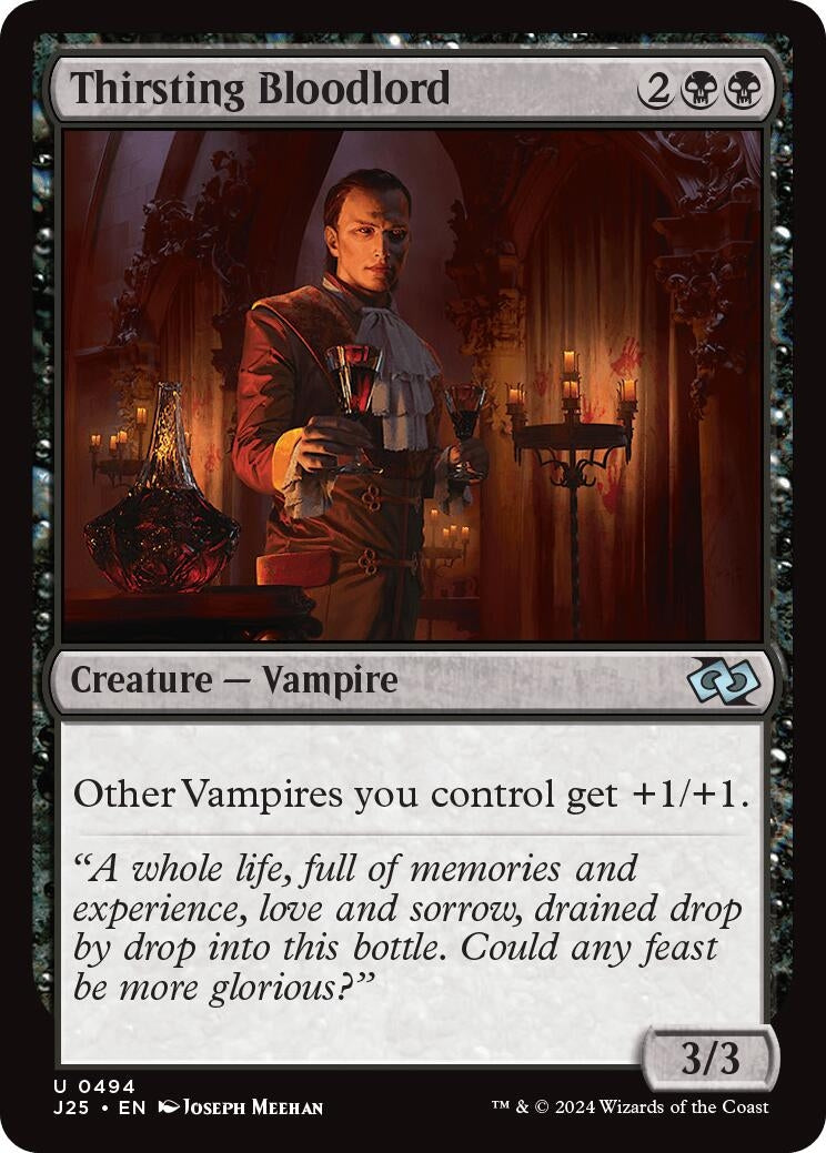 Image for Thirsting Bloodlord (494) [Foundations Jumpstart] - Magic: The Gathering