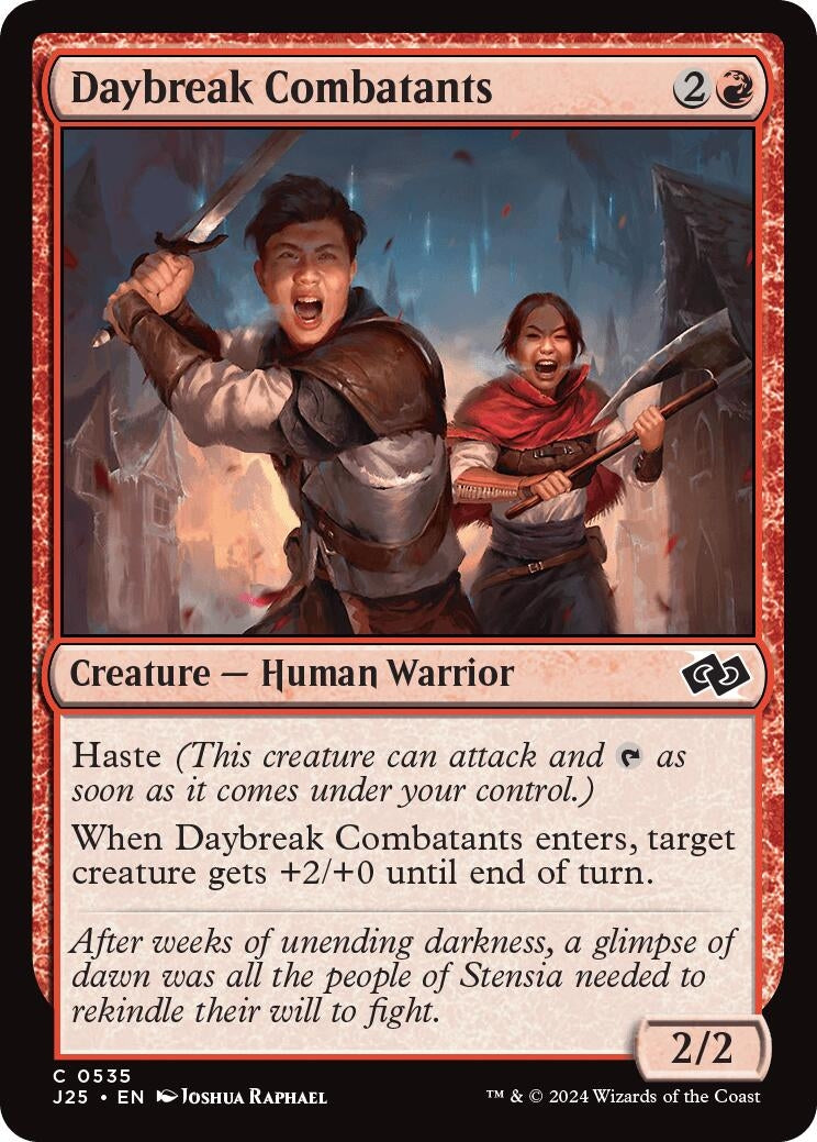 Image for Daybreak Combatants (535) [Foundations Jumpstart] - Magic: The Gathering