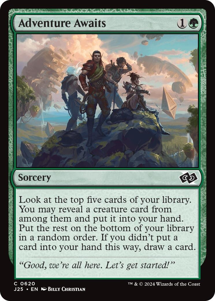 Image for Adventure Awaits (620) [Foundations Jumpstart] - Magic: The Gathering